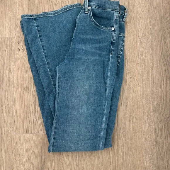 Veronica Beard jeans Beverly skinny flare high rise jean